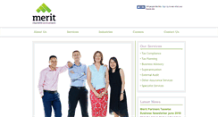 Desktop Screenshot of meritpartners.com.au